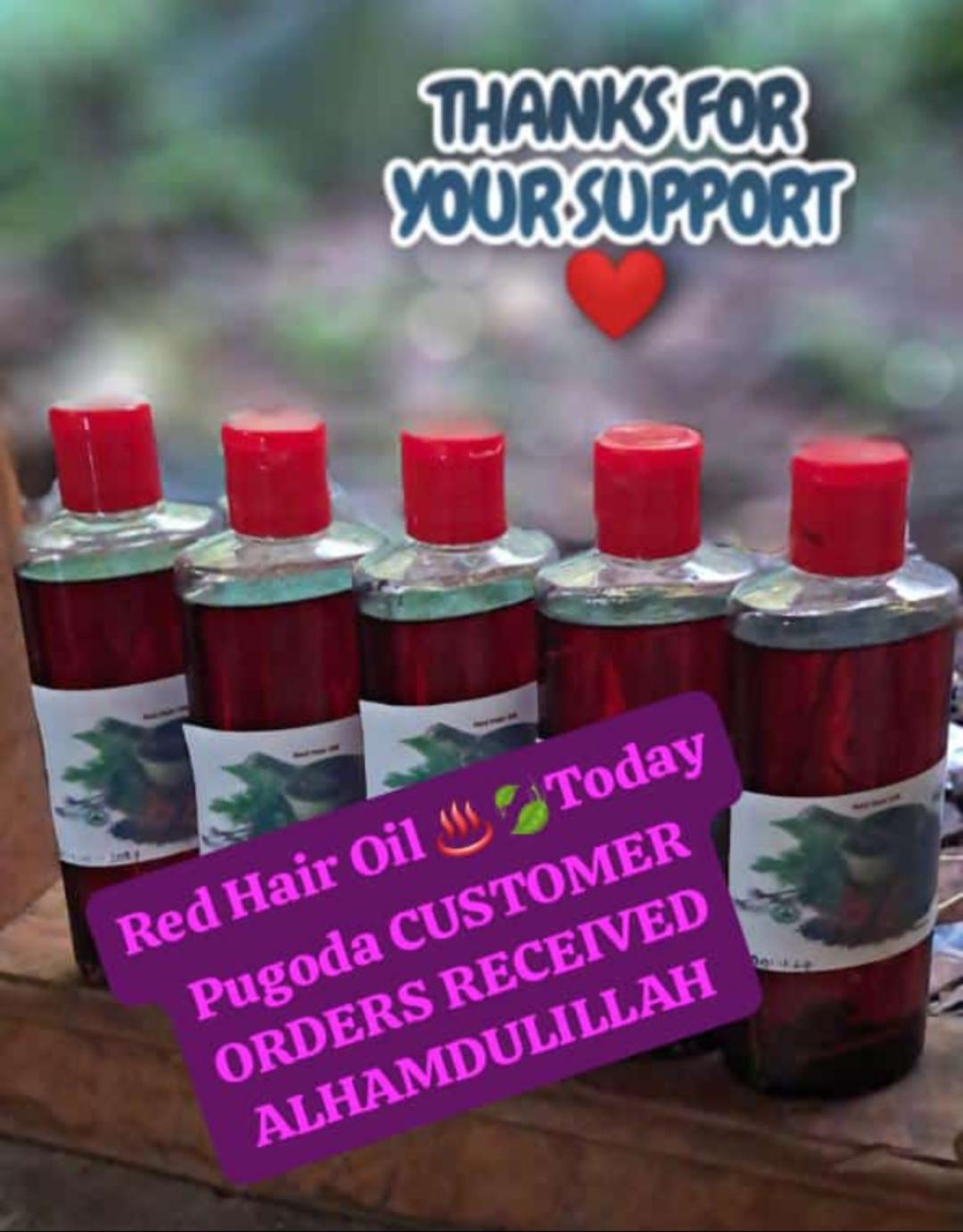 Red Hair Oil 🍃♨️